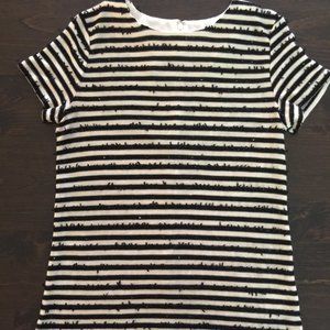 Talbots Petite Shirt Sweater Top Embellished